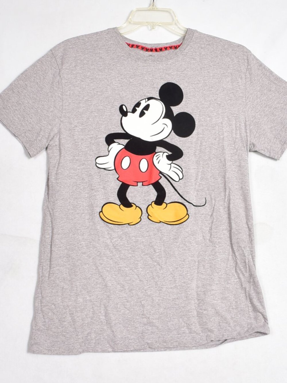 Disney Mickey Mouse Women's Tee Shirt Size Large Gray